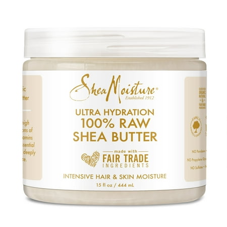 SheaMoisture Raw Shea Butter Ultra Healing 15 OZ (Best Lotion To Use During Pregnancy To Prevent Stretch Marks)