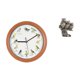 thumbnail image 1 of Reloj De Pared Con Pájaro Cantor Y Figuras De Búho, Relojes De Pared Decorativos, Reloj Colgante, Decoración Para Cocina, Hogar, Sala De Estar, Oficina, Armario., 1 of 8