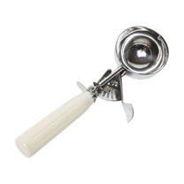 Excellante 3.25 oz ice cream disher, ivory, comes in each