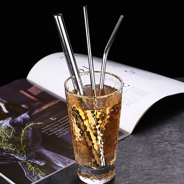 Environmental Protection Straws Reusable Straws Drinking Reusable Straws Stainless Steel Reusable Metal Straws Reusable Stainless Steel Straws