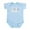 Sky Blue, variant on CafePress - I Love Jellyfish Infant Bodysuit - Baby Light Bodysuit, Size Newborn - 24 Months