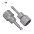 thumbnail image 3 of Uxcell 19mm Magnetic Hex Socket 1/4" Hex Shank Magnetic Nut Driver, 2 Pcs, 3 of 5