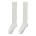 thumbnail image 4 of Ankle Socks - Women's and Winter Korean Three Cake Socks with Pearl Velvet In the Tube Women's Socks, Socks for Women,Color: White Size: One Size, 4 of 6