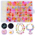 thumbnail image 1 of Snap Beads Set Creative Acrylic Developmental DIY Beads Toy DIY Jewelry Beads, 1 of 5