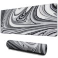 thumbnail image 1 of Oversized Fluid Marbled Mouse Pad - Unleash Your Gaming and Office Productivity Potential, 1 of 1