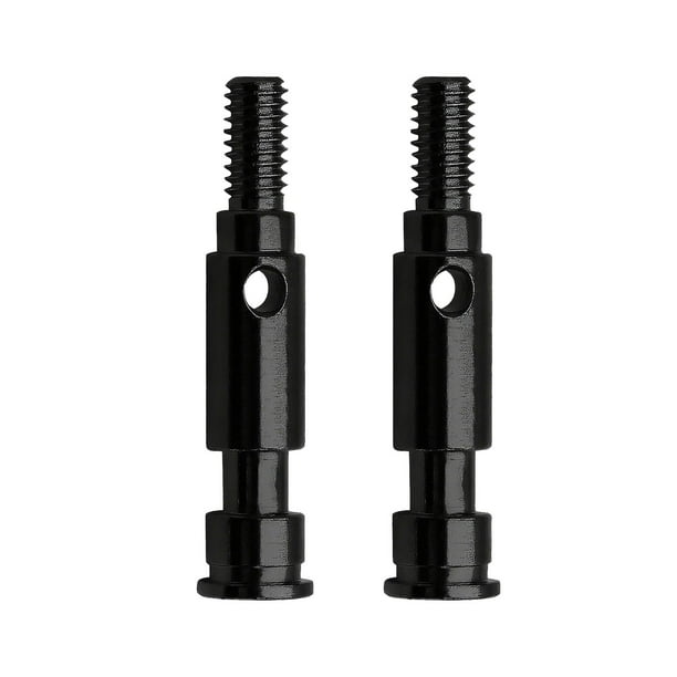 Kit de montaje de eje de transmisión (2 piezas) de construcción metálica Negro