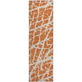 thumbnail image 2 of Addison Rugs Mayfield Washable Transitional Organic Orange Runner Rug, 2'3" x 7'6", 2 of 5