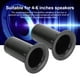 thumbnail image 5 of 80 Mmx42.5 Mm 4pcs Orificio De Inversión De Altavoz Duradero Suave, Ventilación Del Altavoz Inversor, Negro Para Altavoz De 4-6 Pulgadas, 5 of 7