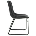 thumbnail image 2 of HomGarden Set of 4 Dining Chair W/Backrest Modern Side Chair for Kitchen & Dining Room Black, 2 of 10