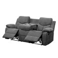 thumbnail image 2 of ACME Canapé Chenille Inclinable Kalen Gris, 2 of 5