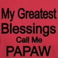 thumbnail image 3 of CafePress - My Greatest Blessings Call Me PAPAW T Shirt - Men's Classic Graphic Cotton T-Shirt, 3 of 4
