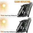 thumbnail image 3 of Black Headlamp For 2010-2016 Cadillac SRX Headlights Lights 10-16 Left + Right, 3 of 5