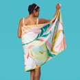 thumbnail image 3 of Exotic Leaves Microfiber Go Big Beach and Pool Towel, 3 of 6