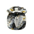 thumbnail image 5 of ZUXONGSY Marble Print Butterfly Teapot Cover Tea Pot Cozies Double-Sided with Elastic Band Drawstring Dustproof Soft Breakfast Pot Protector Wear-Resistant for Home Kitchen Table Decor, 5 of 6