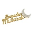 thumbnail image 1 of Holiday Golden Letter Ornaments English Decoration Can Light Up Pendant Props, 1 of 6