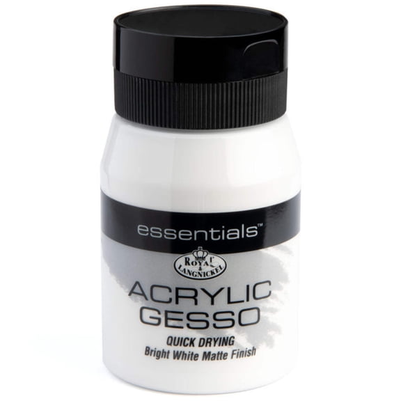Royal & Langnickel Essentials 500ml Gesso Acrylic Paint Medium