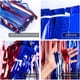 thumbnail image 3 of Decoraciones del 4 de julio, rojo, blanco y azul, paquete de 4 cortinas con flecos de papel de aluminio, telón de fondo para fotos del 4 de julio para fiesta patriótica americana, día conmemorativo,, 3 of 6