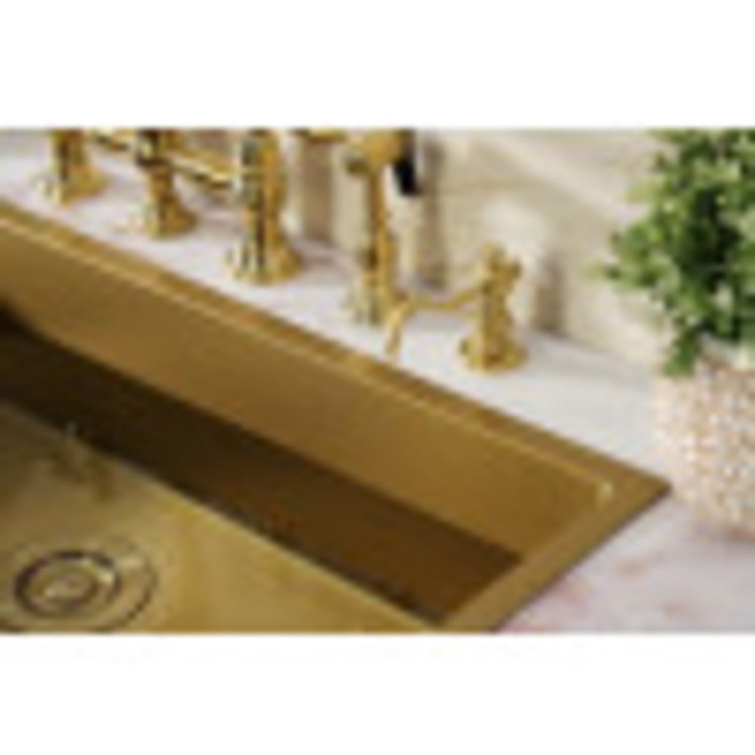 Kingston Brass SD7607 Curved Nozzle Metal Soap Dispenser, Brushed Brass