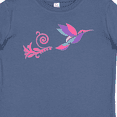 thumbnail image 4 of Inktastic Hummingbird Flying Swirl Girls Baby T-Shirt, 4 of 5