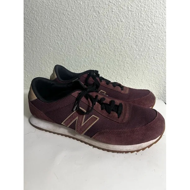 New Balance 501 Mens Size 9EE Red Mesh Suede Retro Low Top Casual Sneakers