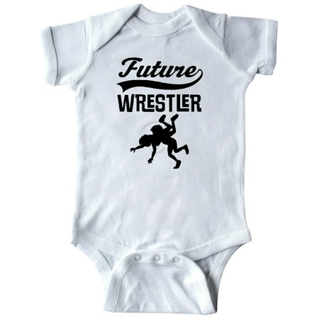 

Inktastic Wrestling Future Wrestler Gift Baby Boy Bodysuit