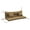 Brown 519, variant on 10x3 ft Artificial Turf Grass with Drain Holes, UV Protection, 1.25 Inch Height, Green Plastic, for Garden, Patio, Playground