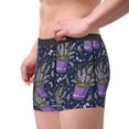 thumbnail image 2 of Pofeuu Lavender Flowers Print Men’s Boxer Briefs, Moisture-Wicking Underwear, Regular,Trunk-X-Large, 2 of 5