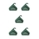 thumbnail image 2 of Escurridor de cocina Matsuzay de plástico forma animal Adorable triangular 5piezas Verde, 2 of 4