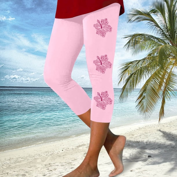 WILLBEST Leggings de Yoga Estampados para Mujer, Pantalones Capri Deportivos Casuales, Elásticos, Cómodos, para Entrenar, Correr, Mallas Deportivas, Suaves, Transpirables, de Cintura Alta XXXGrande