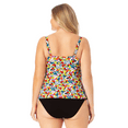 thumbnail image 2 of Anne Cole Plus - Twist Front Underwire Tankini Swim Top, 2 of 3
