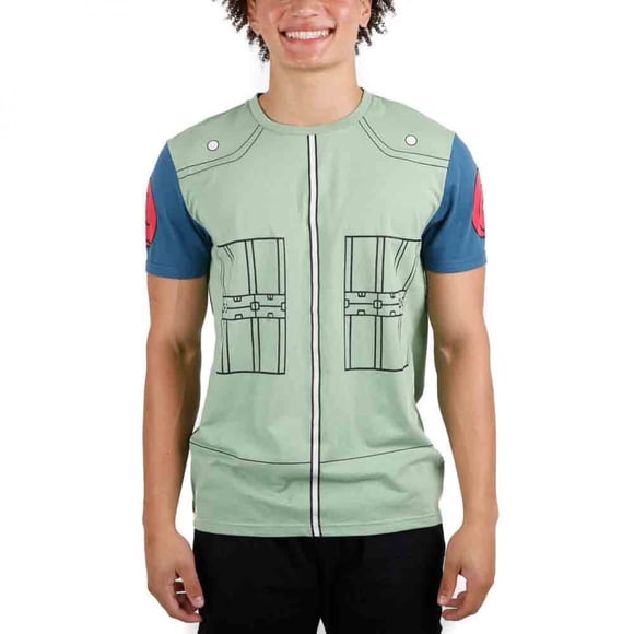 Naruto Hatake Kakashi Costume Cosplay Style Unisexe T-Shirt-XLarge