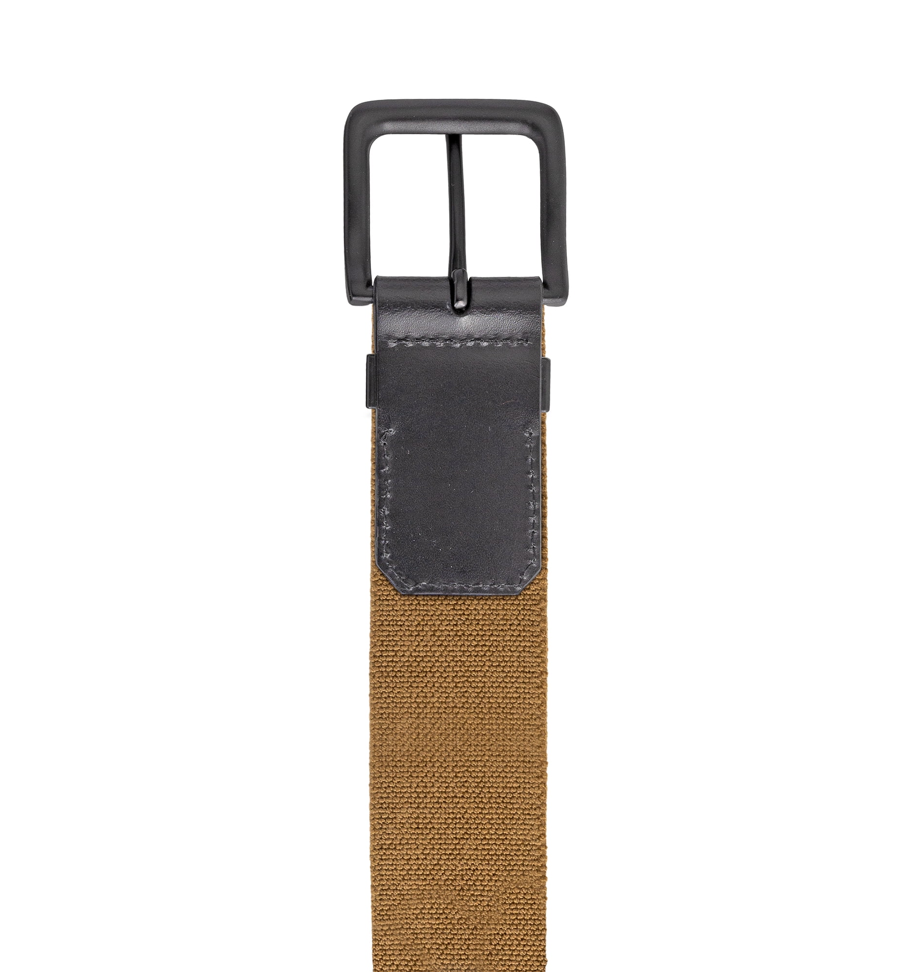 Men's Wrangler 38mm Stretch Webbing Belt with Leather Trim