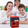 thumbnail image 4 of Money jar Can Bank Electronic Children's Bank Gift Deposit Can Mini Operated Voice Controlled Children's Roll Electronic Password Box Border Deposit Can Toys and Hobbies, 4 of 8