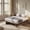 Pine, variant on Full Wood Platform Bed Frame, Low Profile Bed Frame Without Headboard, No Box Spring Needed, Noise Free Mortise and Tenon Structure, 800 lbs Support, Walnut