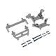 thumbnail image 3 of Accesorios de actualización de automóviles y soporte de choque de carrocería Accesorios livianos fáciles de instalar soportes de choque resistentes Titanio, 3 of 10