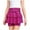 #0267-Hot Pink, variant on Big Kids Girls Solid Sequin Skirt Laser Dot Sparkle Bottoms Casual Daily Wear Stylish Skort For 4-14 Years Old