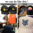 thumbnail image 2 of Gorra de béisbol bordada personalizada para hombre y mujer, sombrero con logotipo personalizado, Snapback bordado, diseño de texto impreso, malla de camionero, 2 of 4