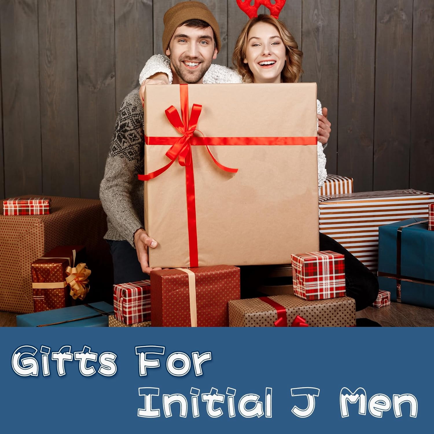 Fathers Day Initial J Gifts for Men, Unique Christmas Anniversary Wedding Romantic Birthday Blanket Gifts for Women Men Her Him Boyfriend Husband Son, Cool Personalized Gifts Throw Blanket