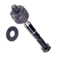 thumbnail image 3 of KarParts360 For Lexus LX470 1998 99 00 01 2002 Steering Tie Rod End | Steel Housing Material | Powder Coated Finish | Black Color | With Nut/Washer | Replacement For 4550369015, 3 of 4