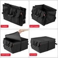 thumbnail image 3 of Rubbermaid Trunk Organizer – Heavy-Duty, Collapsible Storage Bin Multiple Compartments,Foldable Car Organization for Cars, Trucks, and SUV, Black, 3 of 3