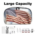 thumbnail image 3 of Independence Day Waterproof Oxford Fabric USB Case with Storage Pouch, Charger Case, Small Portable Storage Box, and Organizer - 5.9x9.44x3.14 in, 3 of 6