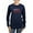 Navy, variant on CafePress - Glitter Republican Elephant Long Sleeve T Shirt - Women's Long Sleeve Graphic Tee Casual Fit