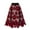 Red #1, variant on pstuiky Skirt for Women , Women Lace Cutout Skirt Mid-Calf Skirt Leisure