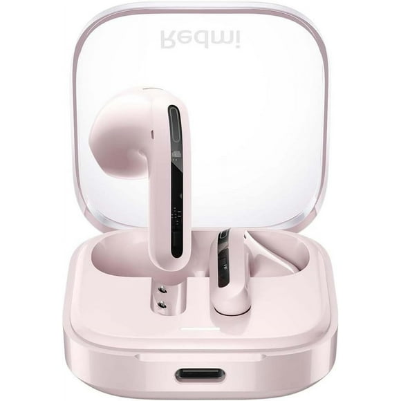 Auriculares inalámbricos Xiaomi Redmi Buds 6 Active (versión global) cancelación de ruido para llamadas, 5 modos de sintonización, Color Rosa