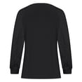 thumbnail image 5 of Fshiont Womens Long Sleeve Shirts Pleated Lace Tops Fall Fashion Outfits Business Casual Blouses Black XL, 5 of 6