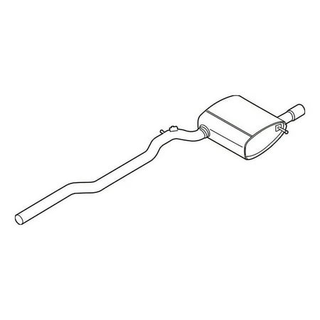 Genuine OE Mini Rear Muffler - 18-30-8-638-003