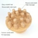 thumbnail image 5 of Herramienta de Masaje de Terapia Con Forma de de Madera Masajeador Rodillo de Masaje de Fascia Anticelulitis para Aliviar el Dolor Muscular de Cuerpo Completo, 5 of 9