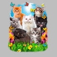 thumbnail image 2 of Women's Lost Gods Cat and Butterfly Spring  Graphic T-Shirt, 2 of 4