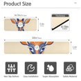 thumbnail image 3 of Deer Face Sink Splash Guard Faucet 14.7x5.4in Drying Mat Drying Mat Absorbent Pad for Bathroom Kitchen 2PCS, 3 of 7
