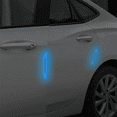 thumbnail image 3 of Universal Car Reflective Stickers Super Reflective Car Door Side Fender Bumper Stickers Anti-Collision Strips Warning Reflective, 3 of 4